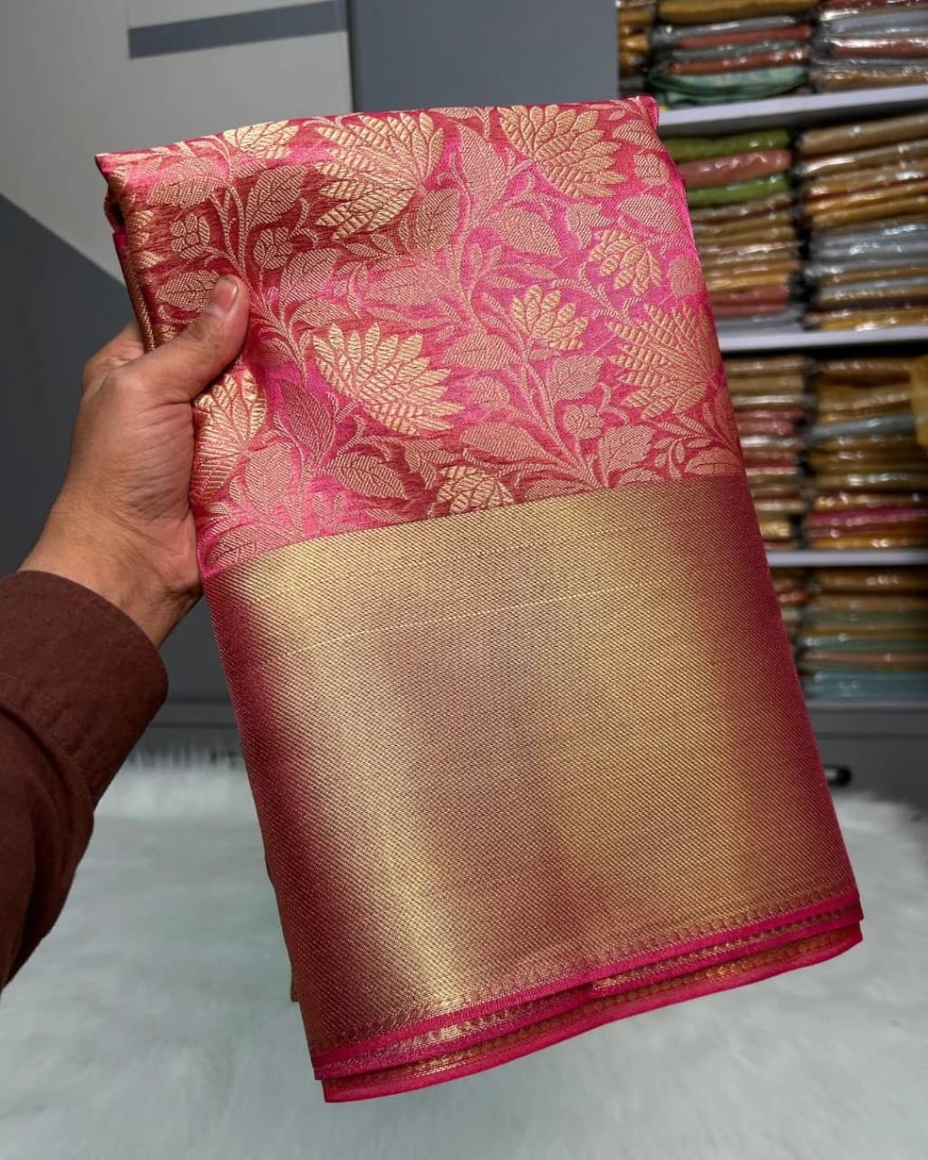 Nita Ambani inspired elegance Pink NAP001