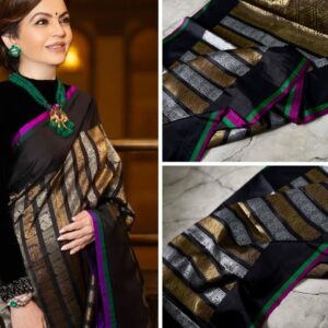 Nita Ambani inspired elegance Black NAB002