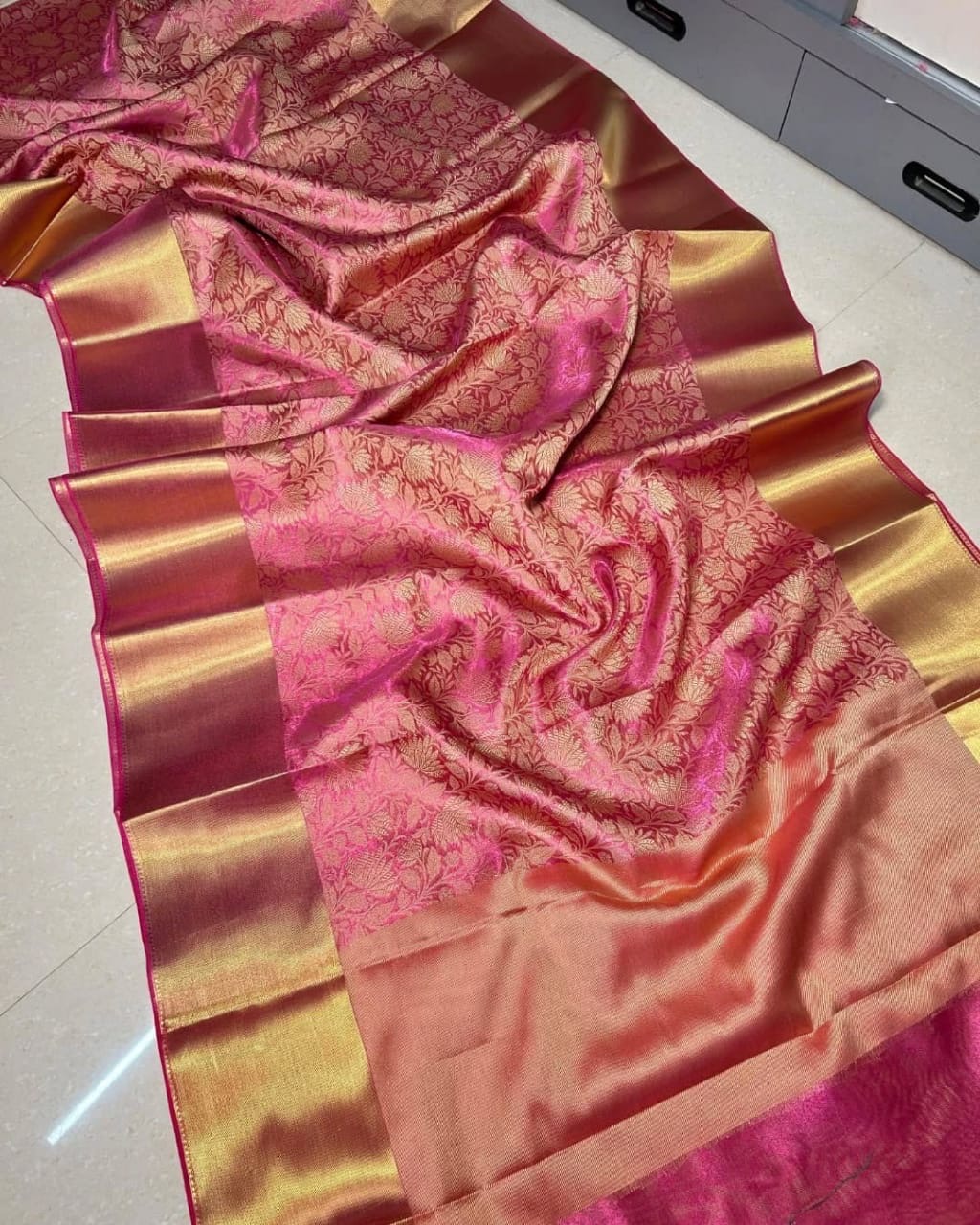 Nita Ambani inspired elegance Pink NAP001 - Image 3