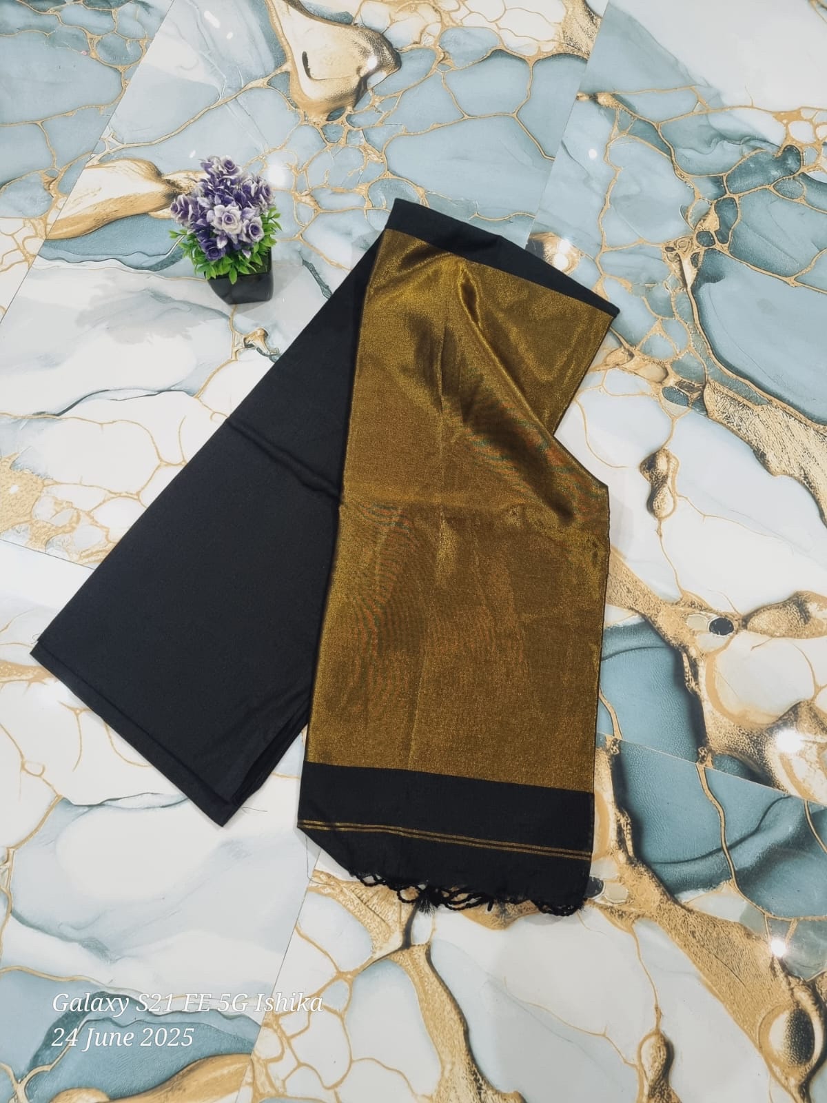 Nayanthara Inspired Handloom Mul Cotton Sarees - without running blouse - Image 3