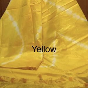 Raw silk with zari pallu